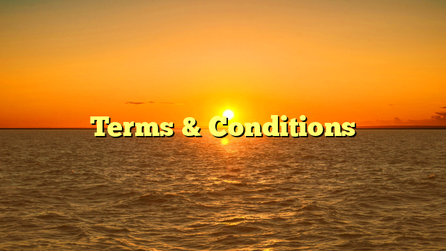 Terms & Conditions